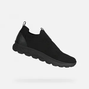 Black men's sneakers Geox Spherica - Men's