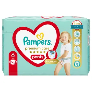 PAMPERS Nohavičky plienkové Premium Care Pants veľ. 6 (42 ks) 15 kg