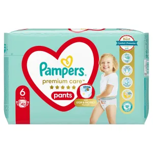 PAMPERS Nohavičky plienkové Premium Care Pants veľ. 6 (42 ks) 15 kg