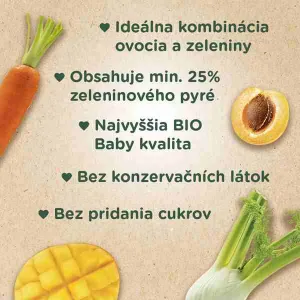 Sunar BIO SMÍCHAČEK Mango, marhuľa
