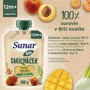 Sunar BIO SMÍCHAČEK Mango, marhuľa