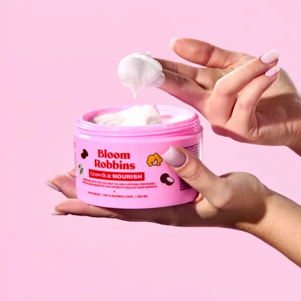 Bloom Robbins Growth & Nourish vyživujúca maska na vlasy pre všetky typy vlasov 250 ml