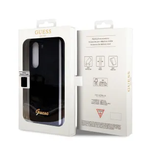 GUESS GLITTER FLAKES Obal Samsung Galaxy Z Fold5 5G čierny