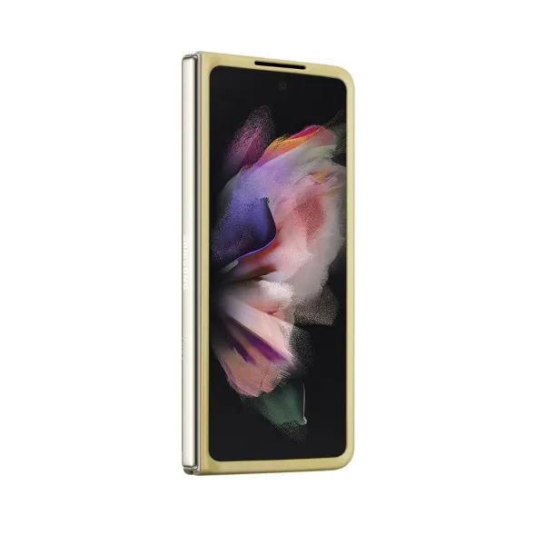 GUESS GLITTER FLAKES Obal Samsung Galaxy Z Fold5 5G zlatý