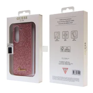 GUESS GLITTER FLAKES Obal Samsung Galaxy Z Fold5 5G ružový