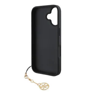 Guess 4G Charm Kryt pre iPhone 16 Plus, Sivý