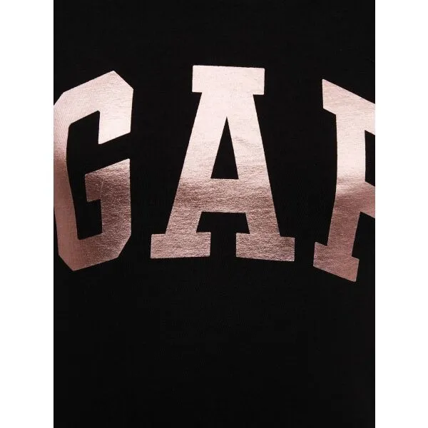 GAP V-HS SS VALUE LOGO TEE Dievčenské tričko, čierna, veľkosť
