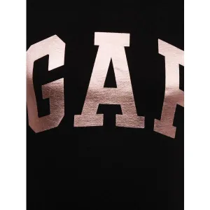 GAP V-HS SS VALUE LOGO TEE Dievčenské tričko, čierna, veľkosť