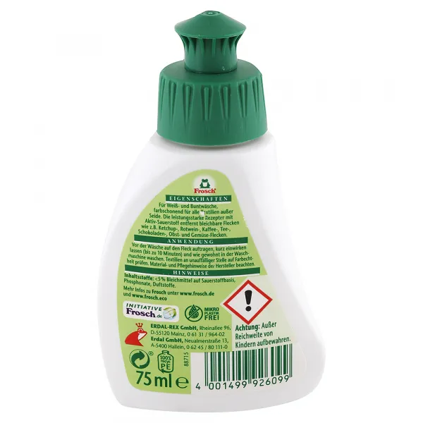Frosch EKO Odstraňovač škvŕn s kyslíkom, 75 ml