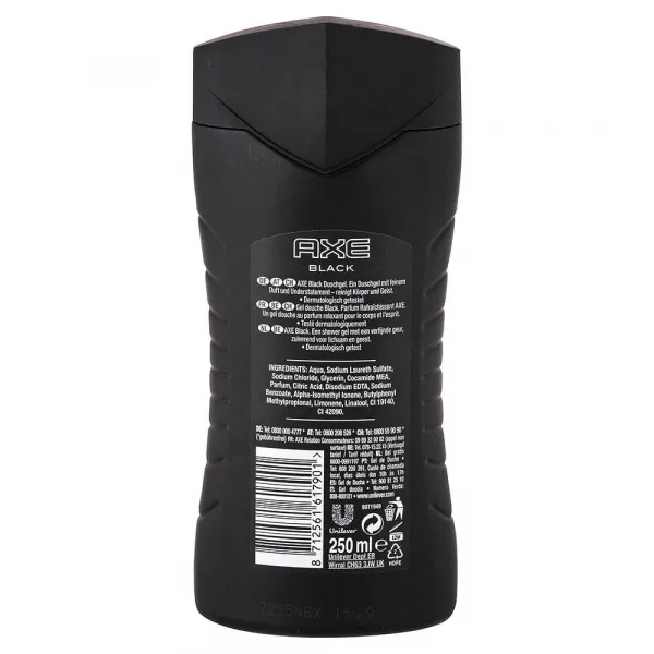 Axe Black pánsky sprchový gél 250ml