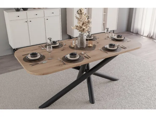 Jedálenský stôl Oslo 185 x 90 cm Farba: Wisconsin