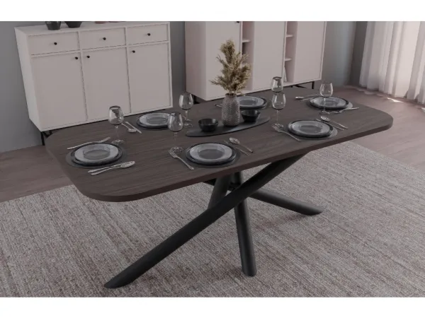 Jedálenský stôl Oslo 185 x 90 cm Farba: dub artisan