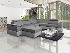 Rozkladacia sedacia súprava JOY U PANORAMIC Látka: LUX 8