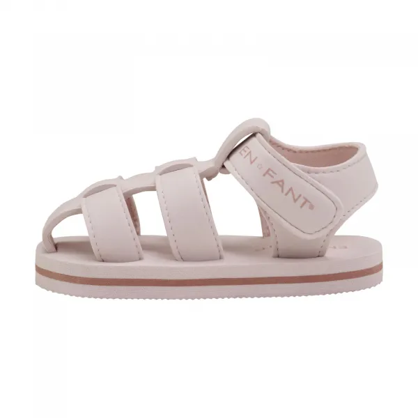 En Fant - Sandále Burnished lilac suchý zips ružové Veľkosť nohy: 21
