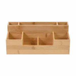 Organizér na písacie potreby, bambus, 30 x 15 x 11 cm