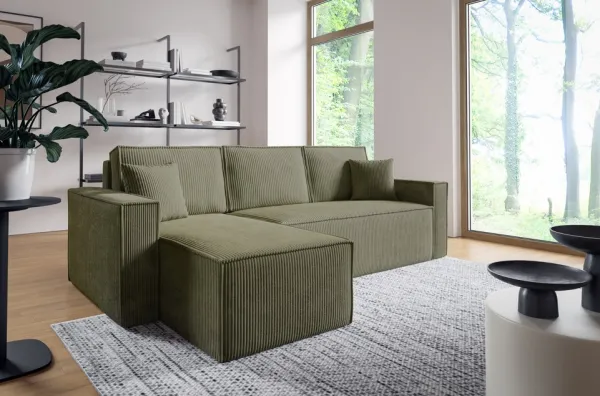ArtPK Rohová sedacia súprava BASIC L | ľavá Farba: Poso 06