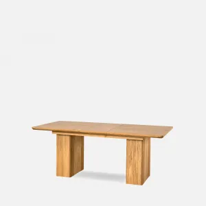 Szynaka Jedálenský rozťahovací stôl London 40 160/240 cm z masívu dub prírodný
