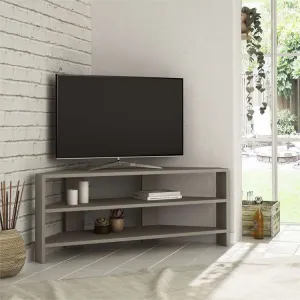 Rohový TV stolík Houseland Thales mocha