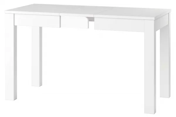 Szynaka Jedálenský rozkladací stôl Orion 02 100/160 cm biely
