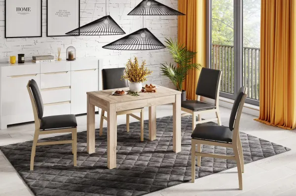 Szynaka Jedálenský rozťahovací stôl Orion 02 100/160 cm dub sonoma