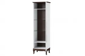 Szynaka Vitrína Massimo 11 62 cm pravá biela/mocca