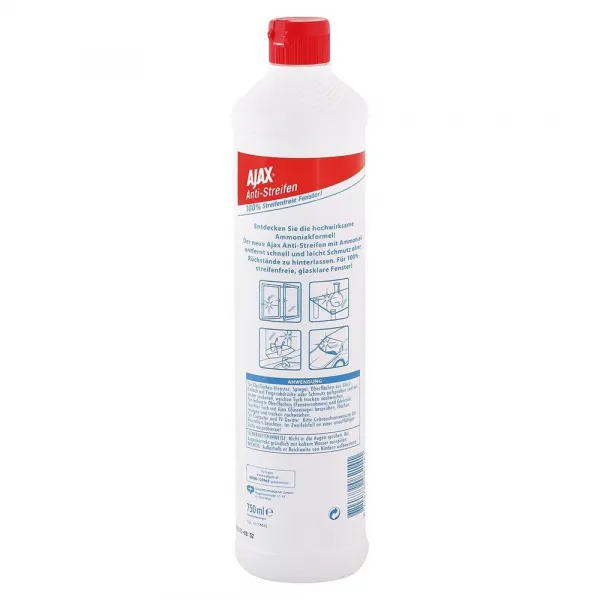 Ajax čistič skla proti šmuhám 750 ml