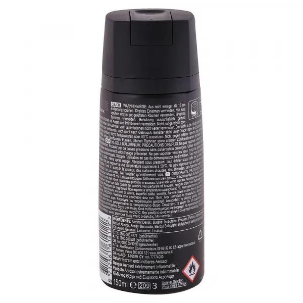 Axe Black pánsky deodorant 150 ml