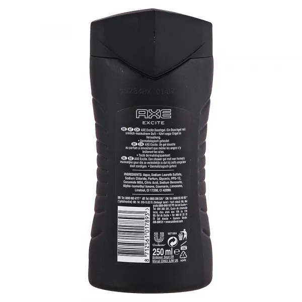 Axe Excite sprchový gél 250 ml