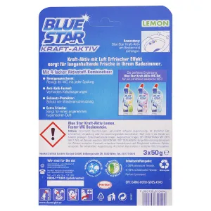 Blue Star Kraft Aktiv WC blok Citrón 3 x 50 g