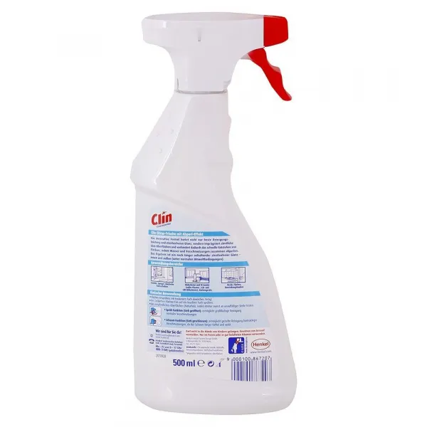 Clin 3v1 čistič skla a kúpeľne Citrón 500 ml