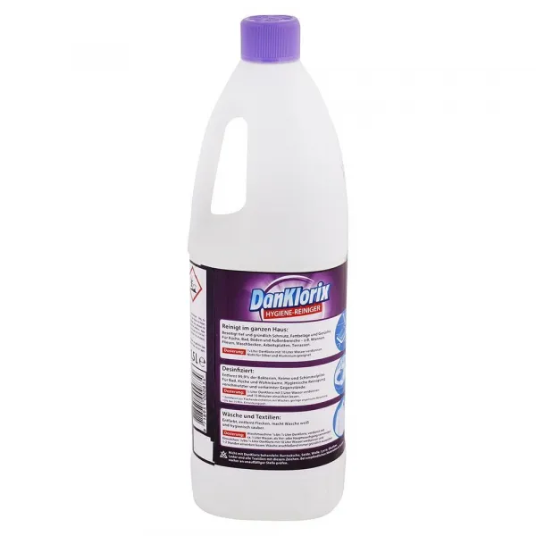 Danklorix hygienický čistič s aktívnym chlórom Levanduľová sviežosť 1,5 l