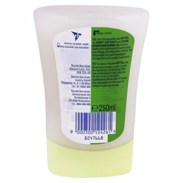 Dettol tekuté mydlo náplň do bezdotykového dávkovača Aloe Vera 250 ml