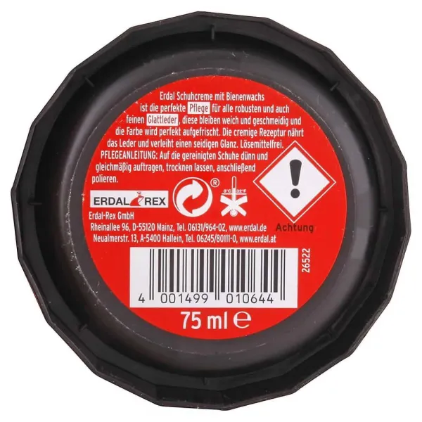 Erdal Classic krém na topánky Čierny 75 ml