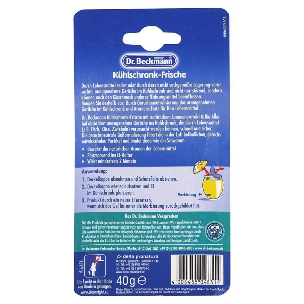 Dr. Beckmann pohlcovač pachov do chladničky 40 g