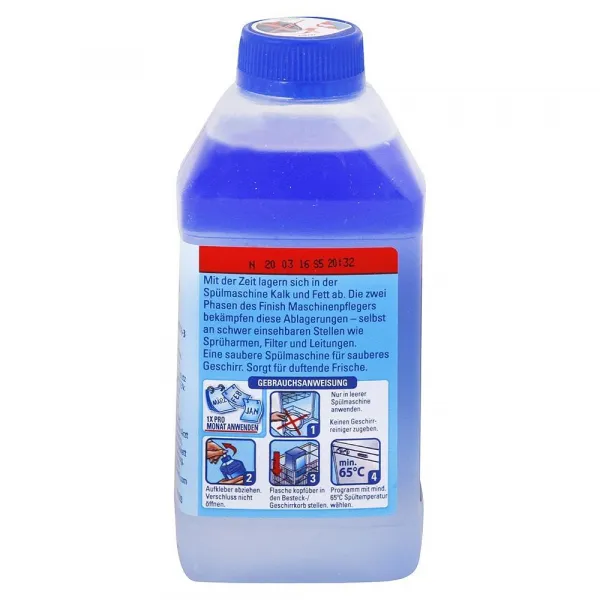 Finish čistič umývačky riadu na vodný kameň a mastnotu 250 ml