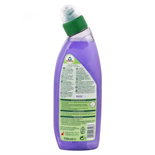 Frosch Eko čistič toalety Levanduľa 750 ml