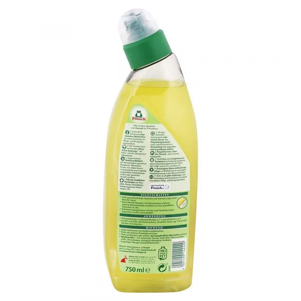 Frosch Eko čistič WC Citrón 750 ml