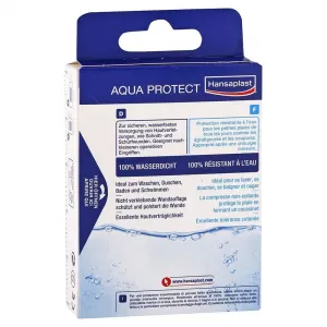 Hansaplast Aqua Protect vodotesná náplasť 2 veľkosti / 20 ks