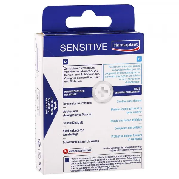 Hansaplast Sensitive hypoalergénna náplasť na citlivú pokožku 1m x 6cm