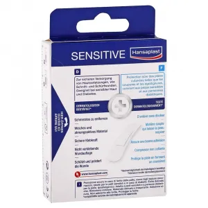Hansaplast Sensitive hypoalergénna náplasť na citlivú pokožku 2 veľkosti / 20 ks