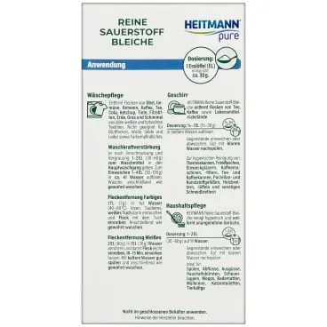 Heitmann bielidlo s aktívnym kyslíkom v prášku 350 g