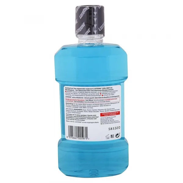 Listerine ústna voda Cool mint 500 ml