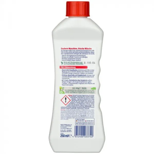 Heitmann tekutý čistič práčky 3v1 250 ml