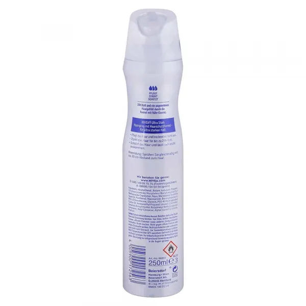 Nivea lak na vlasy Ultra fixačný účinok 250 ml