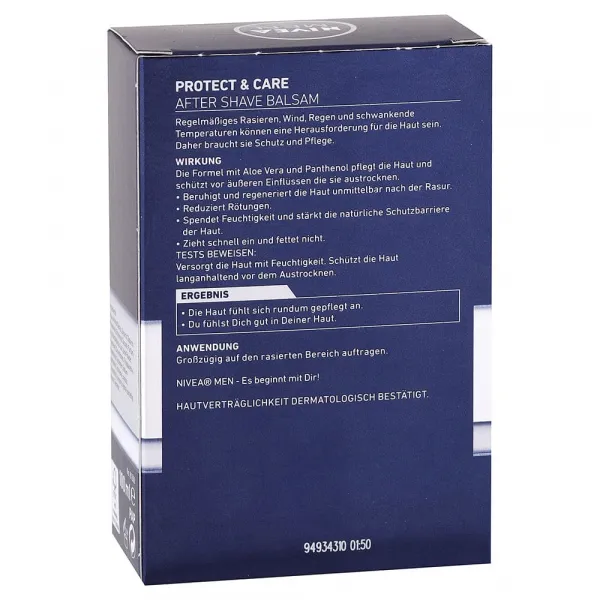 Nivea Men balzam po holení pre mužov Protect&Care 100 ml