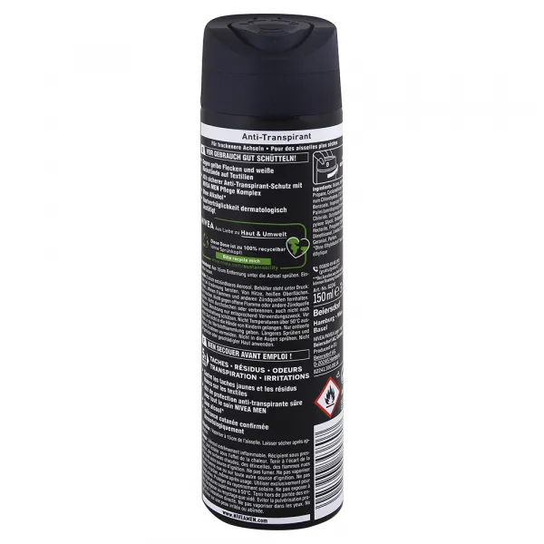Nivea Men dezodorant pre mužov Black & White 150 ml