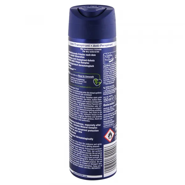 Nivea Men sprejový dezodorant pre mužov Sport 150 ml