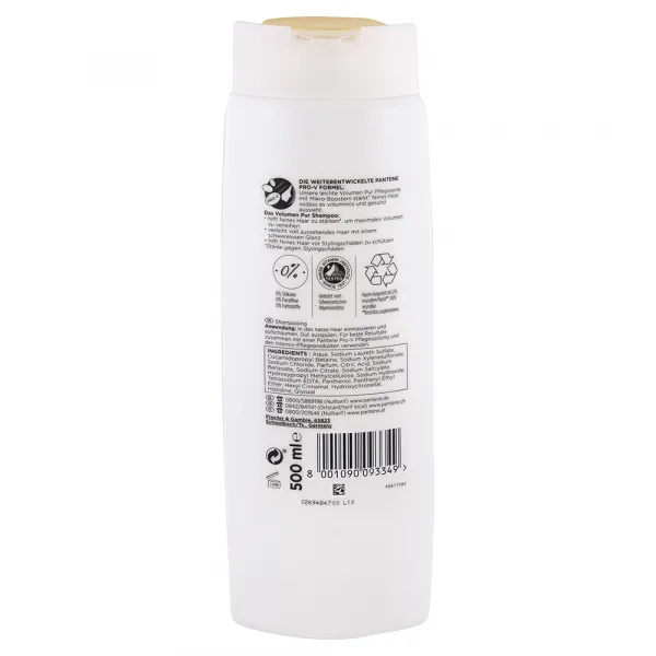 Pantene Pro-V Volumen Pur šampón na objem vlasov 500 ml