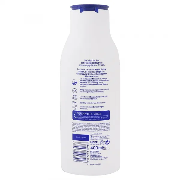 Nivea regeneračné telové mlieko Care&Repair 400 ml