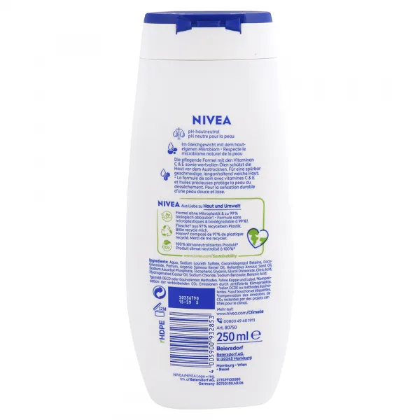 Nivea sprchový gél Care & Diamond 250 ml
